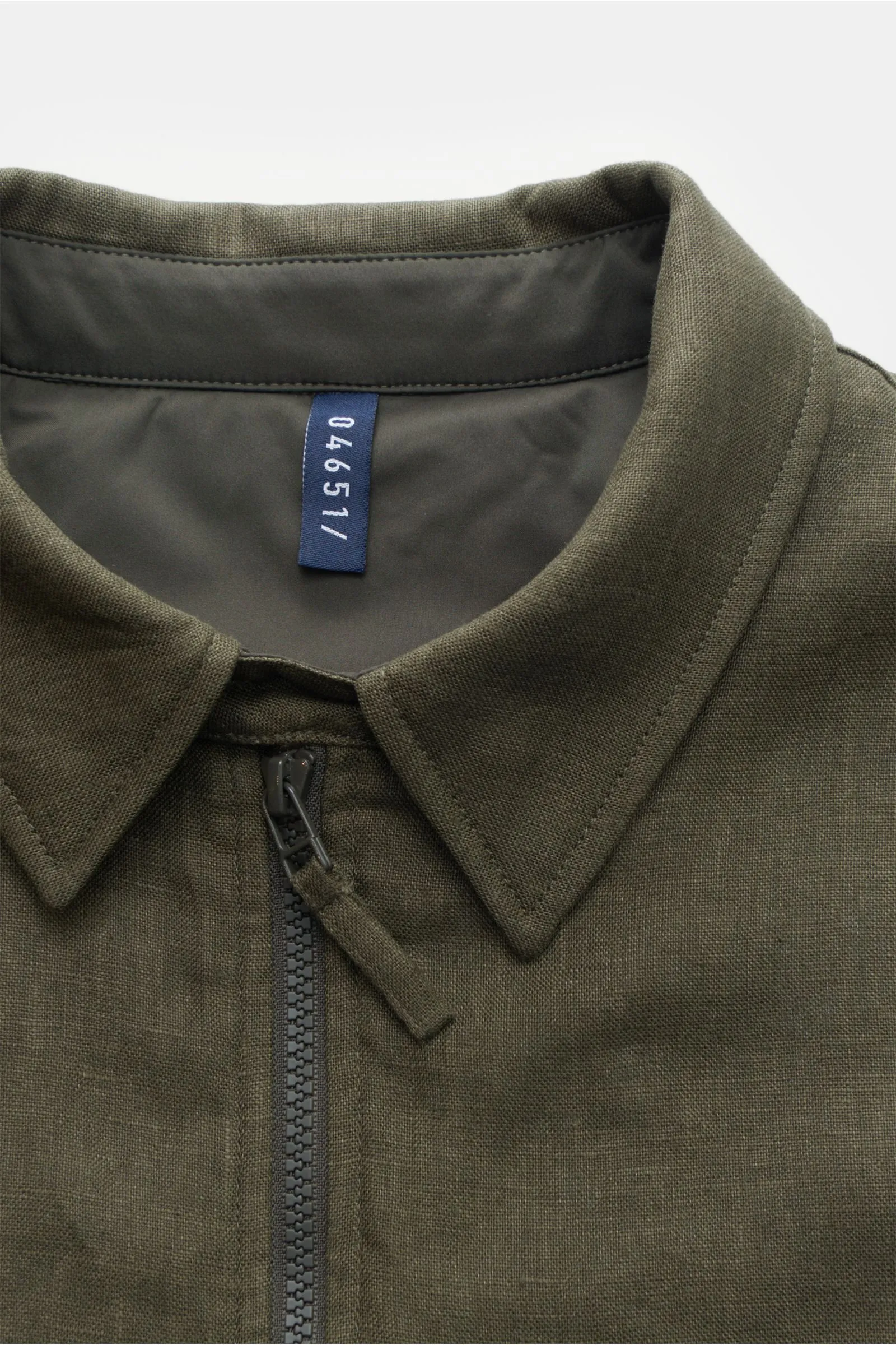 04651/ A TRIP IN A BAG jacket 'Linen Blouson' olive