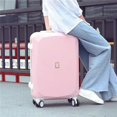 20 22 24 and 26 Inch ABS Rolling Luggage Suitcase for Men and Women