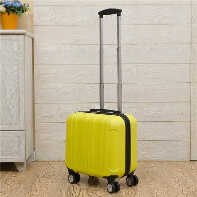 2Pcs Carry On Travel Suitcase Women Laptop Luggage Stripe Pattern Small Luggage 18