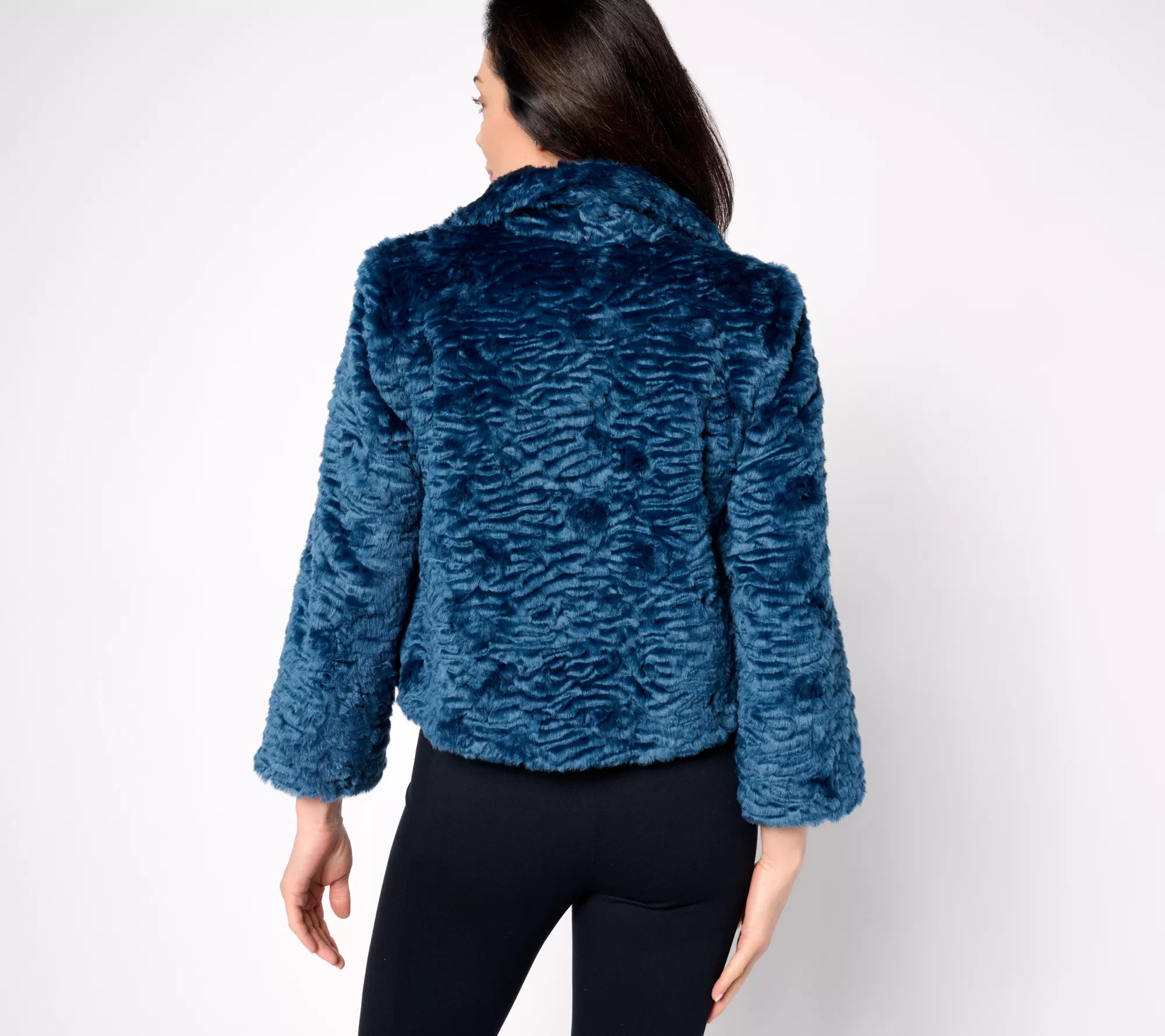 "As Is" Dennis Basso Madison Avenue Faux Persian Jacket