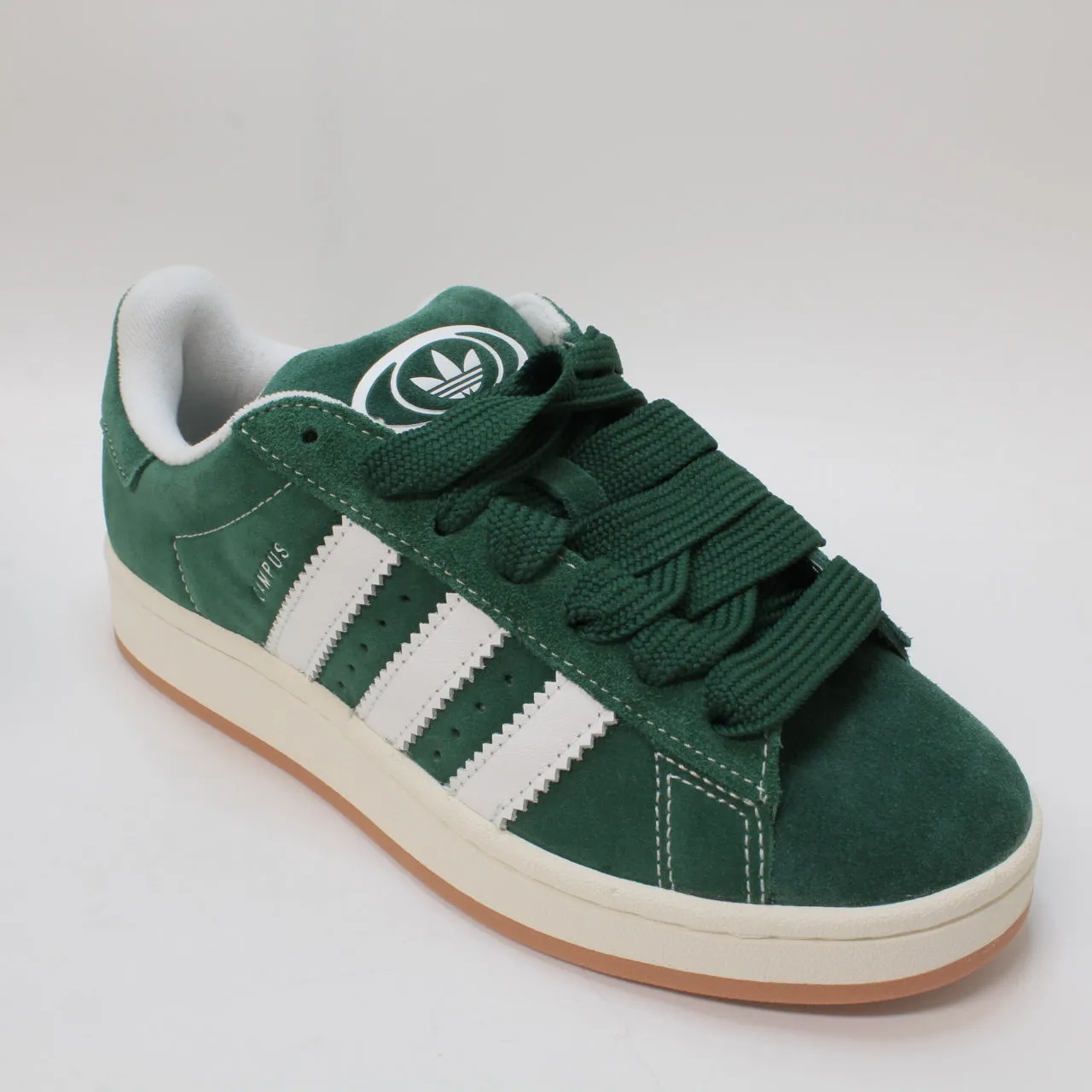 adidas Campus 00's Dark Green White Off White Trainers