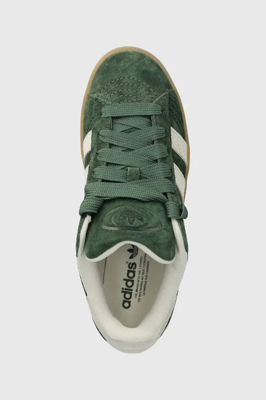 adidas Originals leather sneakers Campus 00s green color IF4337