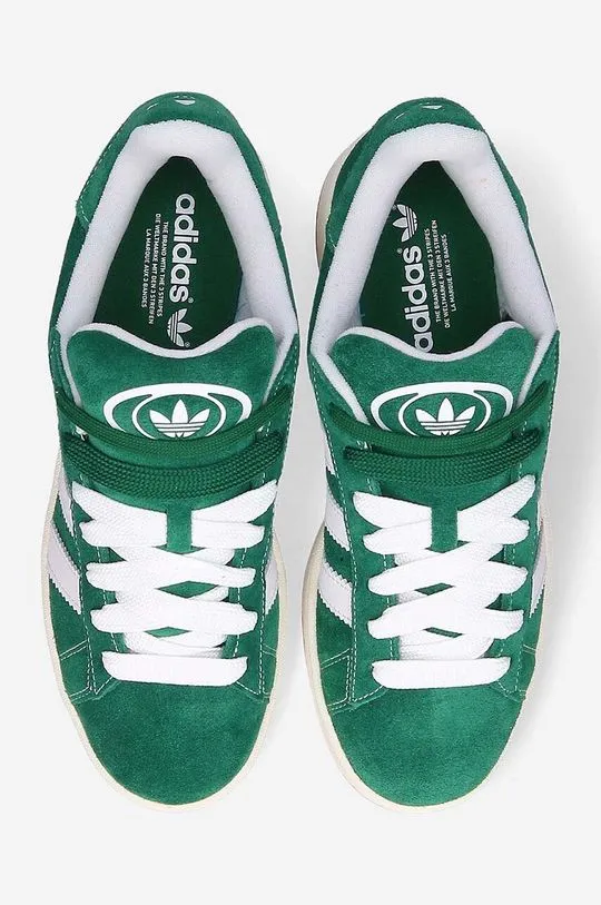 adidas Originals suede sneakers Campus 00s green color