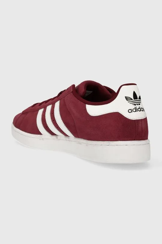 adidas Originals suede sneakers Campus 2 maroon color