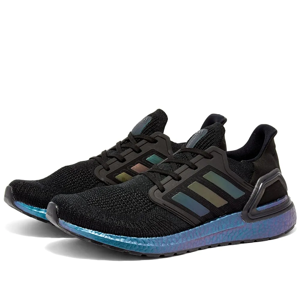 Adidas Ultraboost 20Black & Cyan