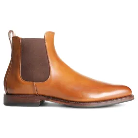 Allen Edmonds Liverpool Chelsea Dress Boot Walnut Brown (7522)