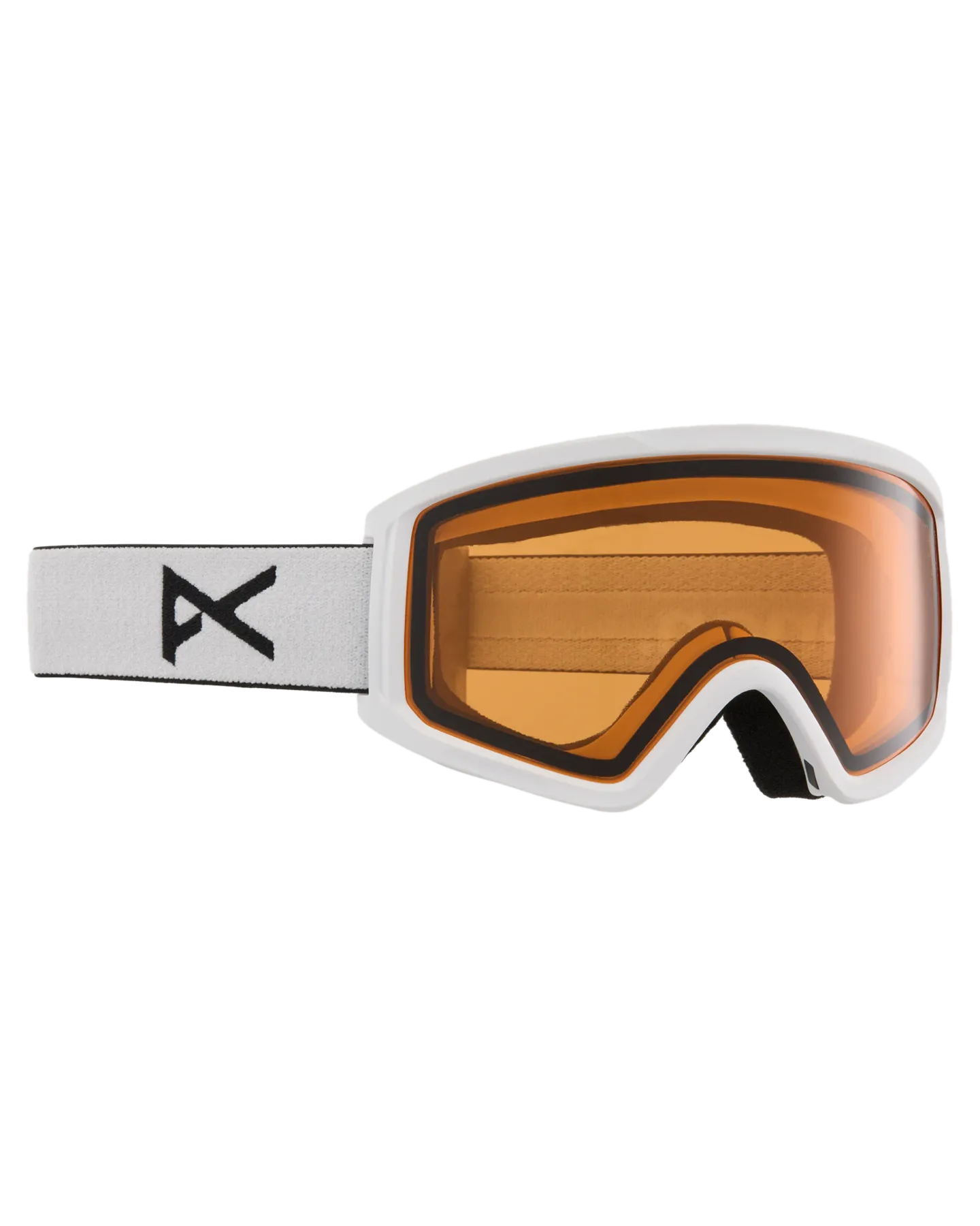 Anon Kids' Tracker 2.0 Snow Goggles - White/Amber Lens