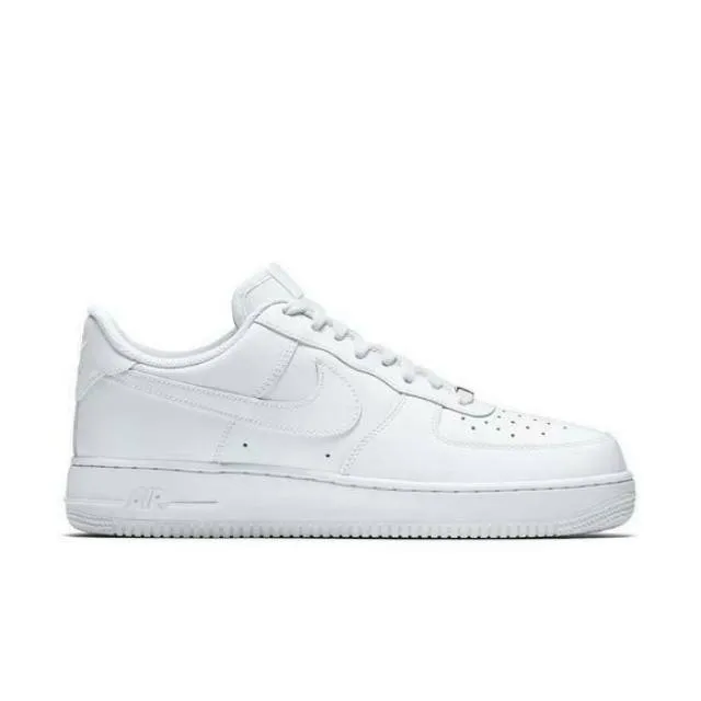 AUTHENTIC NIKE AIR FORCE 1 Low OG All White Youth / Wome...