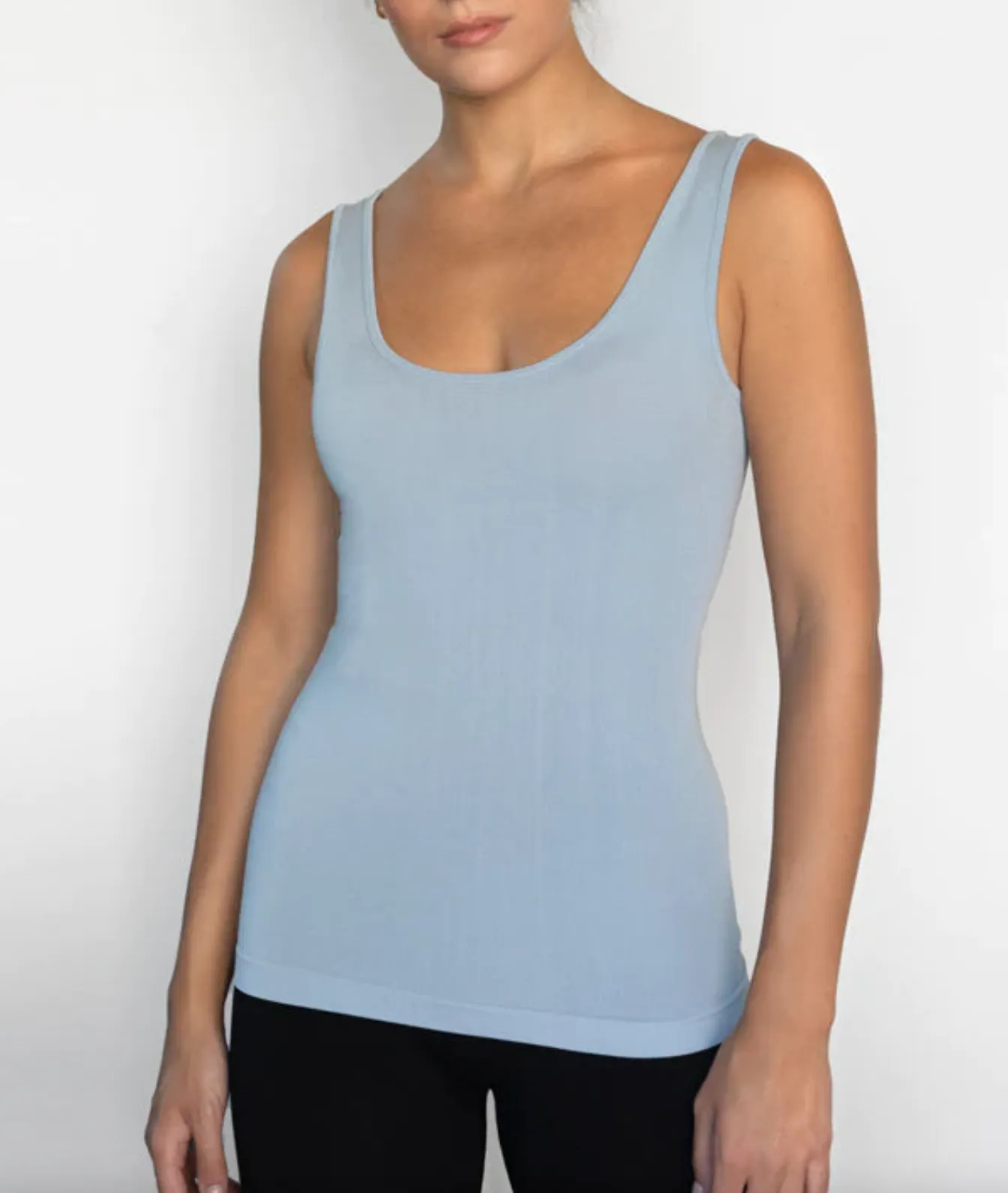 Bamboo Short Scoop Tank