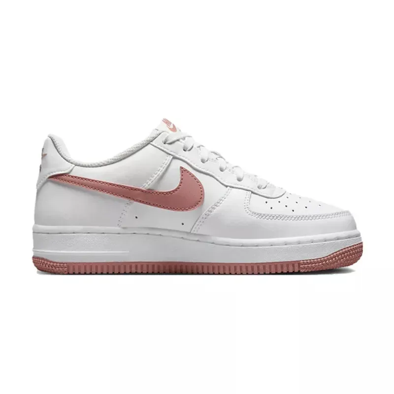 Baskets Nike Air Force 1 Junior - Blanc - Femme