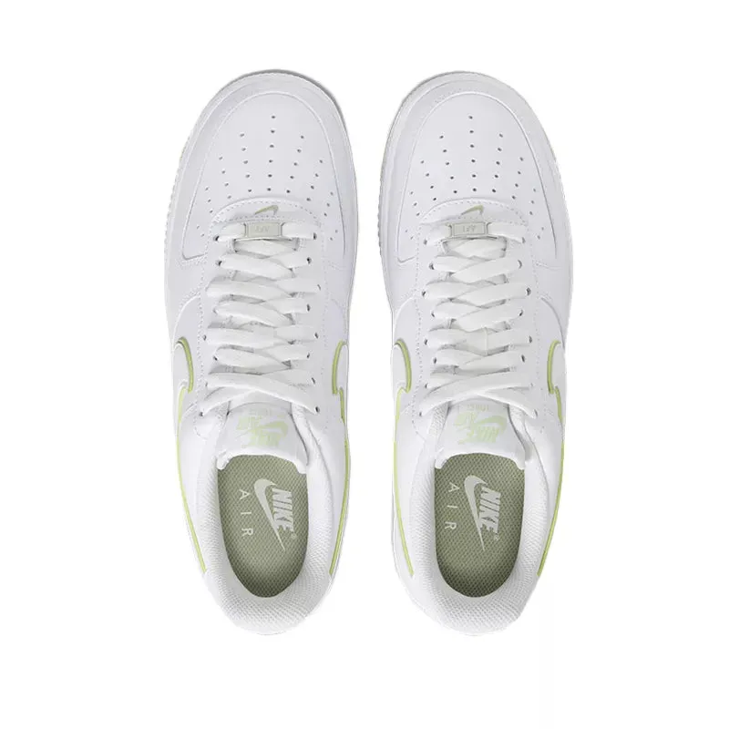 Baskets Nike Air Force 1 Lo - Blanc Et Vert - Homme