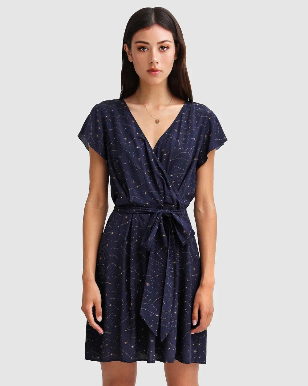 Belle & Bloom I'm The Star Wrap Dress