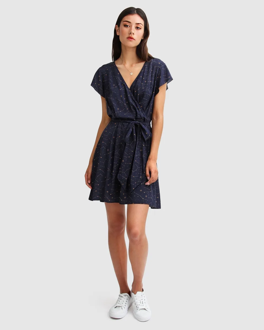 Belle & Bloom I'm The Star Wrap Dress