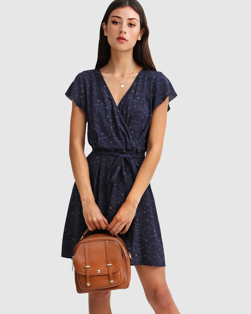 Belle & Bloom I'm The Star Wrap Dress