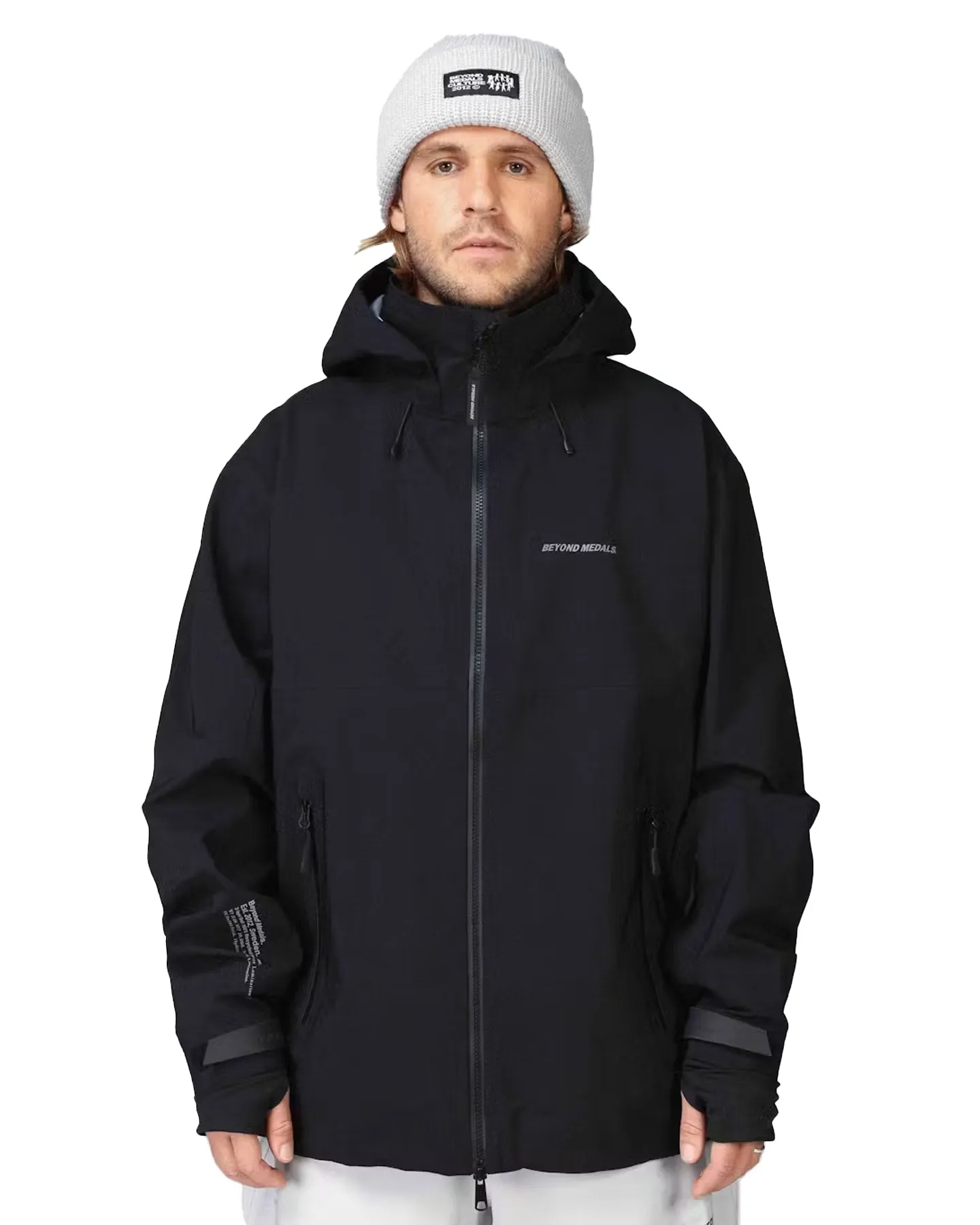 Beyond Medals High Tech 3L Snow Jacket - Black