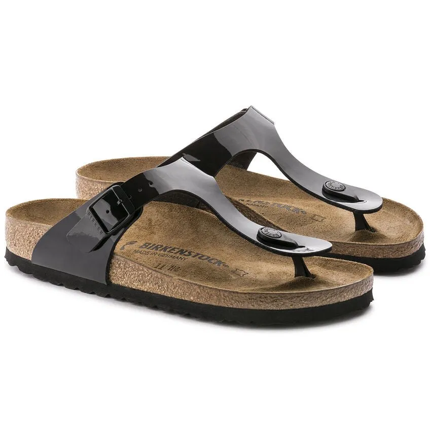 Birkenstock Women's Gizeh Birko-Flor Patent Sandals