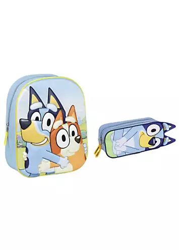 Bluey Backpack & Pencil Case Back to School Set | Kaleidoscope