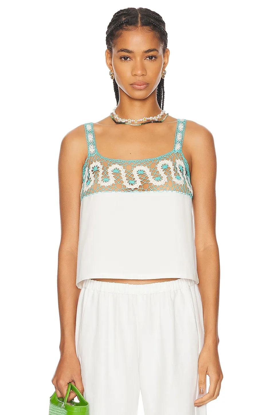 BODE Ripple Lace Tank -        