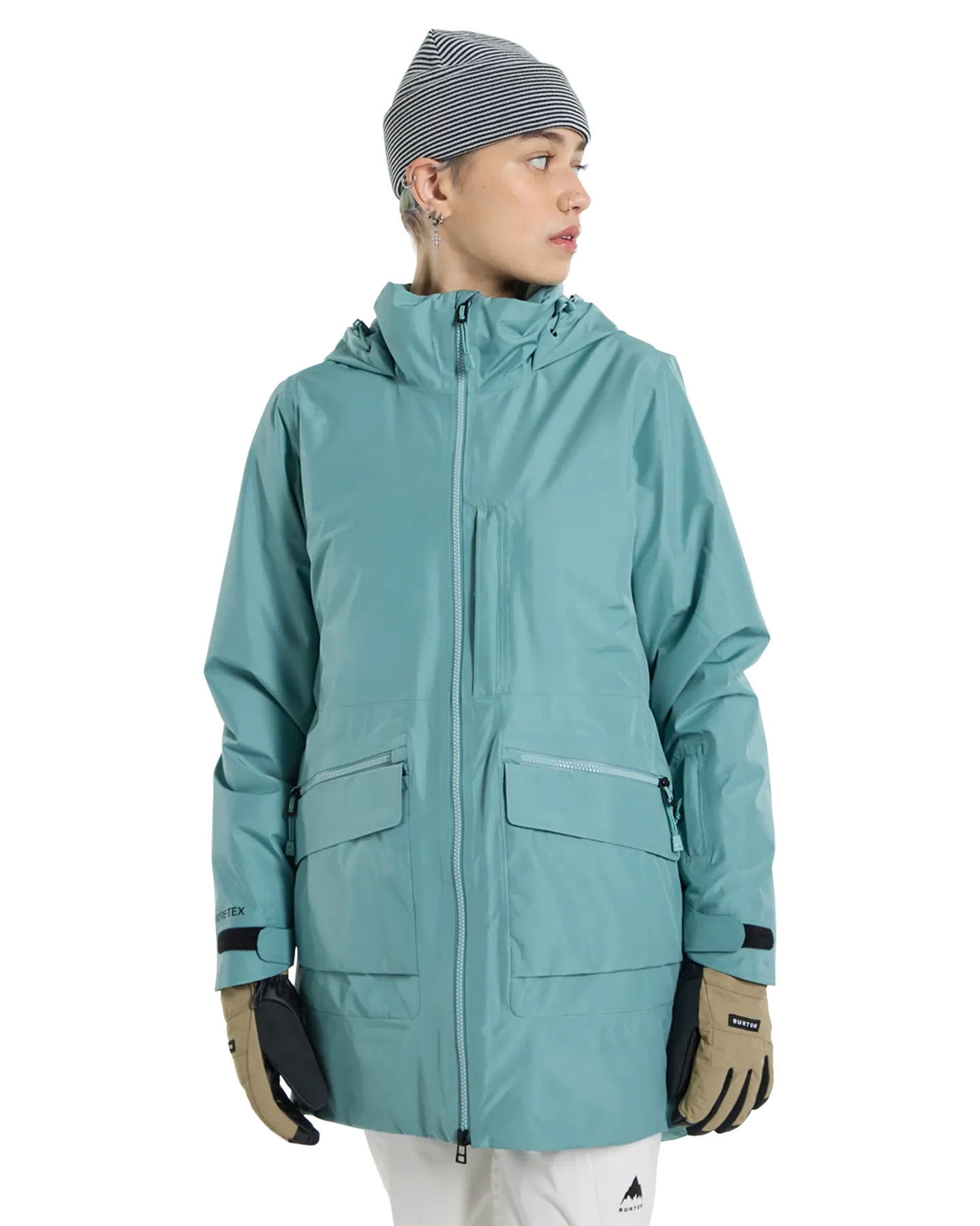 Burton Women's Treeline Gore-Tex 2L Snow Jacket - Rock Lichen