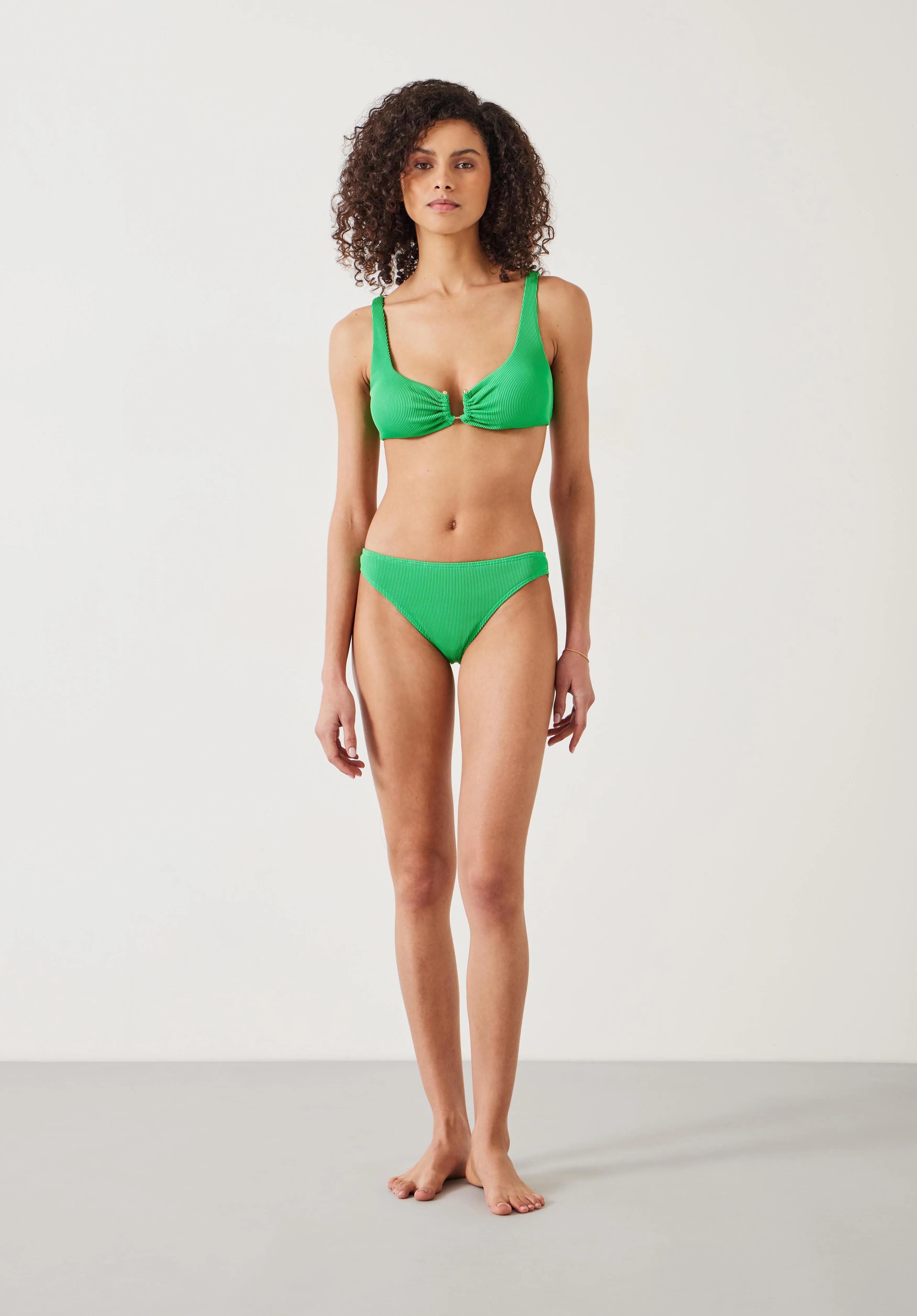 Cally Classic Rib Bikini Bottoms