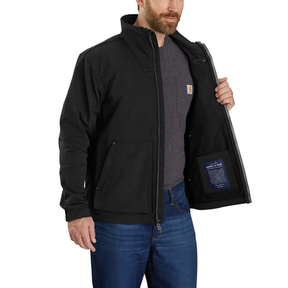 Carhartt Mens Super Dux Mock Neck Water Repellent Jacket