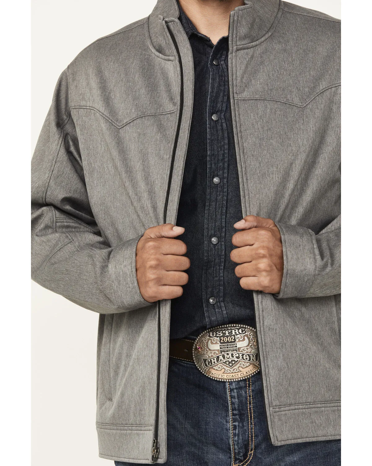 Cinch Men's Textured Concealed Carry Softshell Jacket