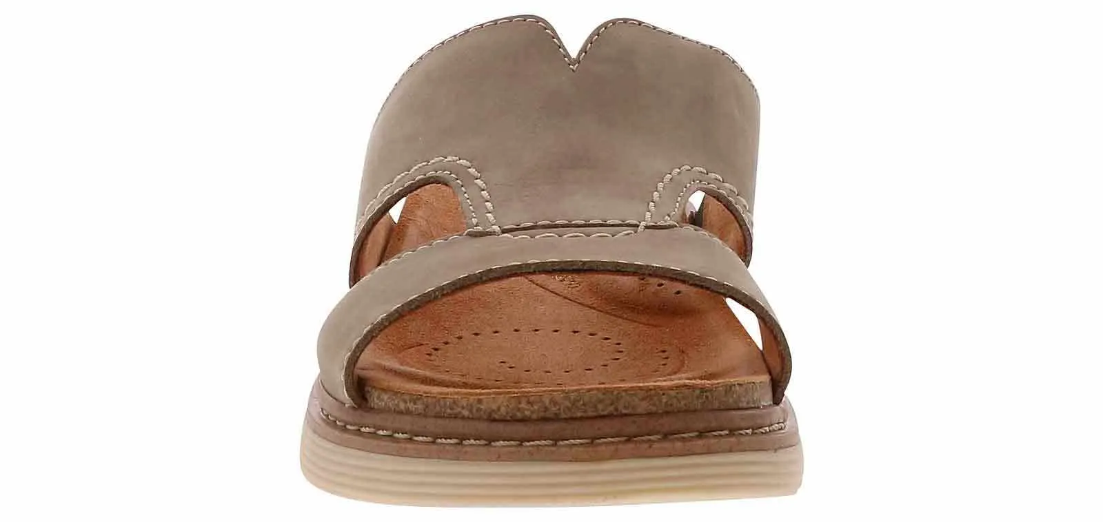 Clarks Arwell Walk H Band Stone Women's Footbed Slide