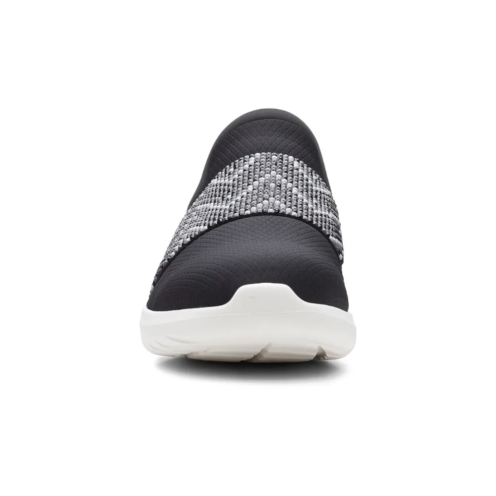 Clarks Nova Way Black/Black Slip-On (Women's)