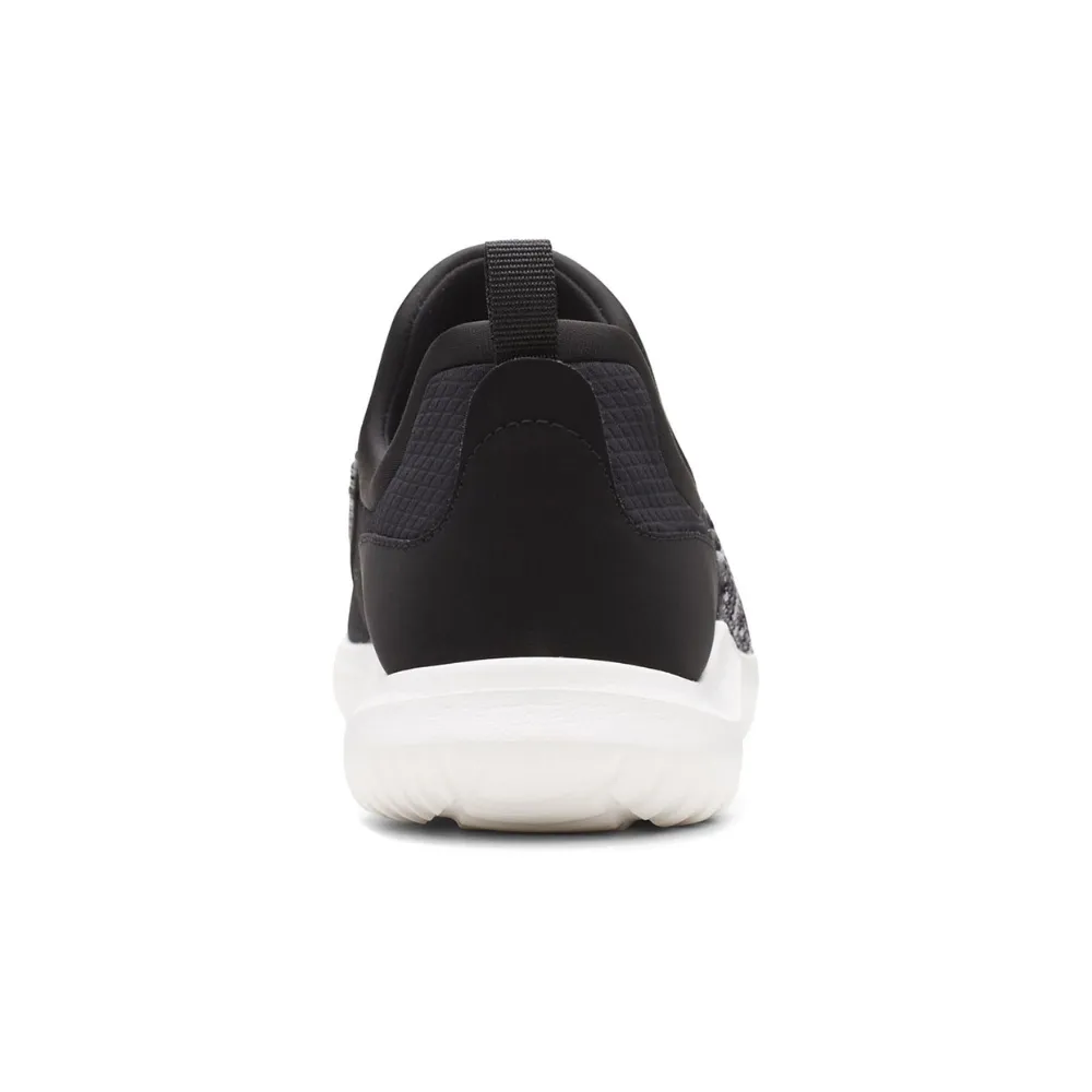 Clarks Nova Way Black/Black Slip-On (Women's)