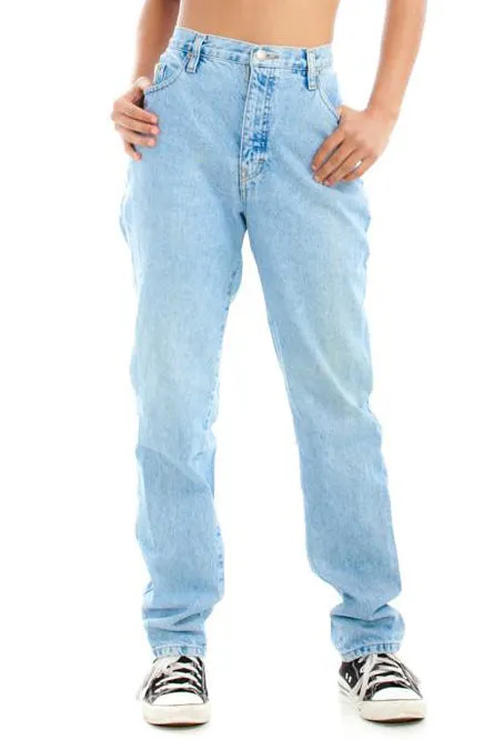 Classic Vintage Mom Jeans - Blue