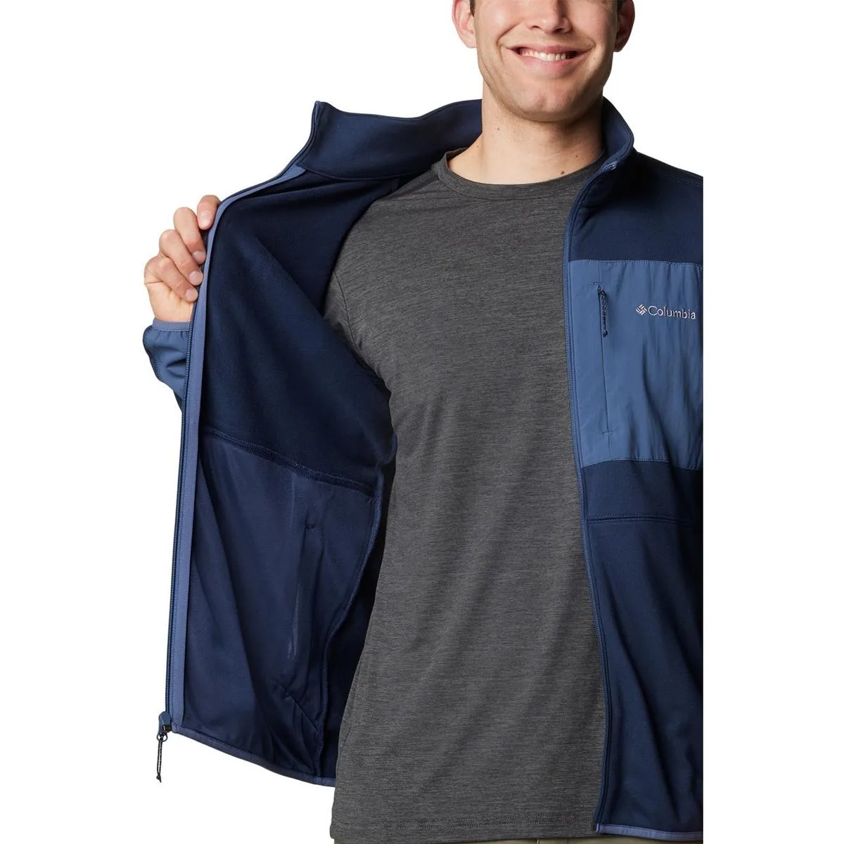 Columbia Columbia Hike Half Zip Collegiate Navy