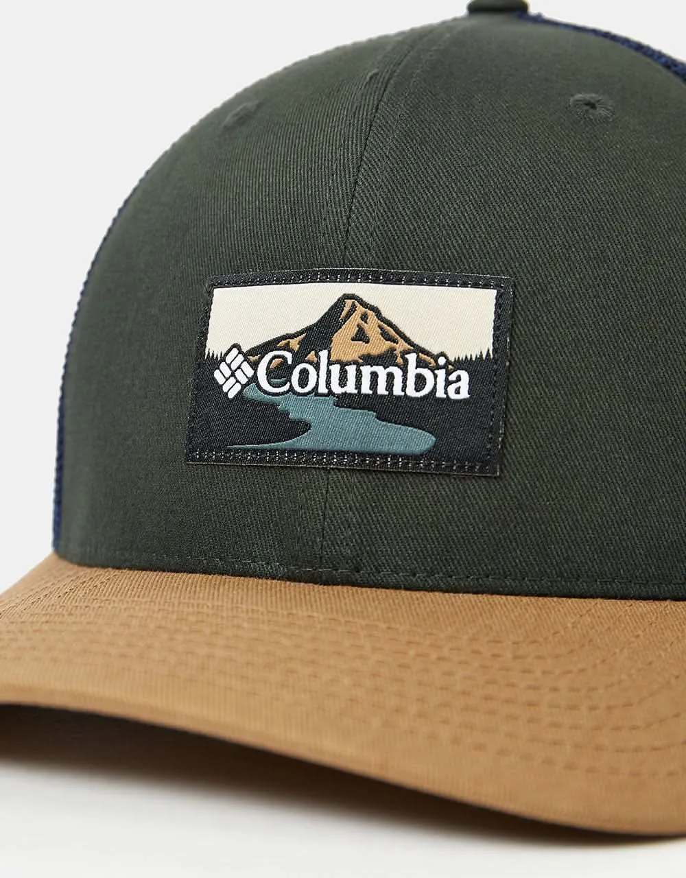 Columbia Columbia Mesh Ball Cap - Spruce/Collegiate Navy/Delta