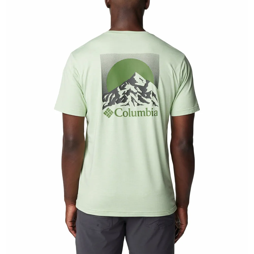 Columbia Men's Kwick Hike Back Short Sleeve Tee - Sage