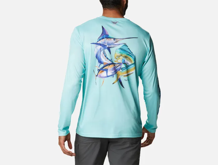 Columbia Men's PFG Terminal Tackle Carey Chen Long Sleeve Shirt