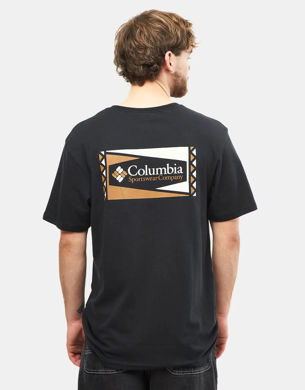 Columbia North Cascades T-Shirt - Black/Hex Flag