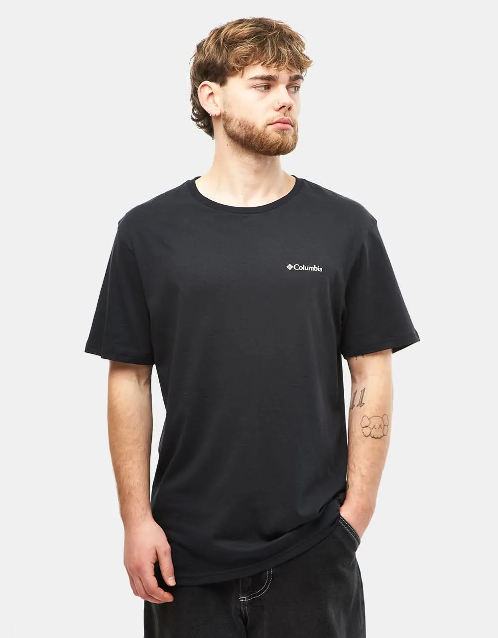 Columbia North Cascades T-Shirt - Black/Hex Flag