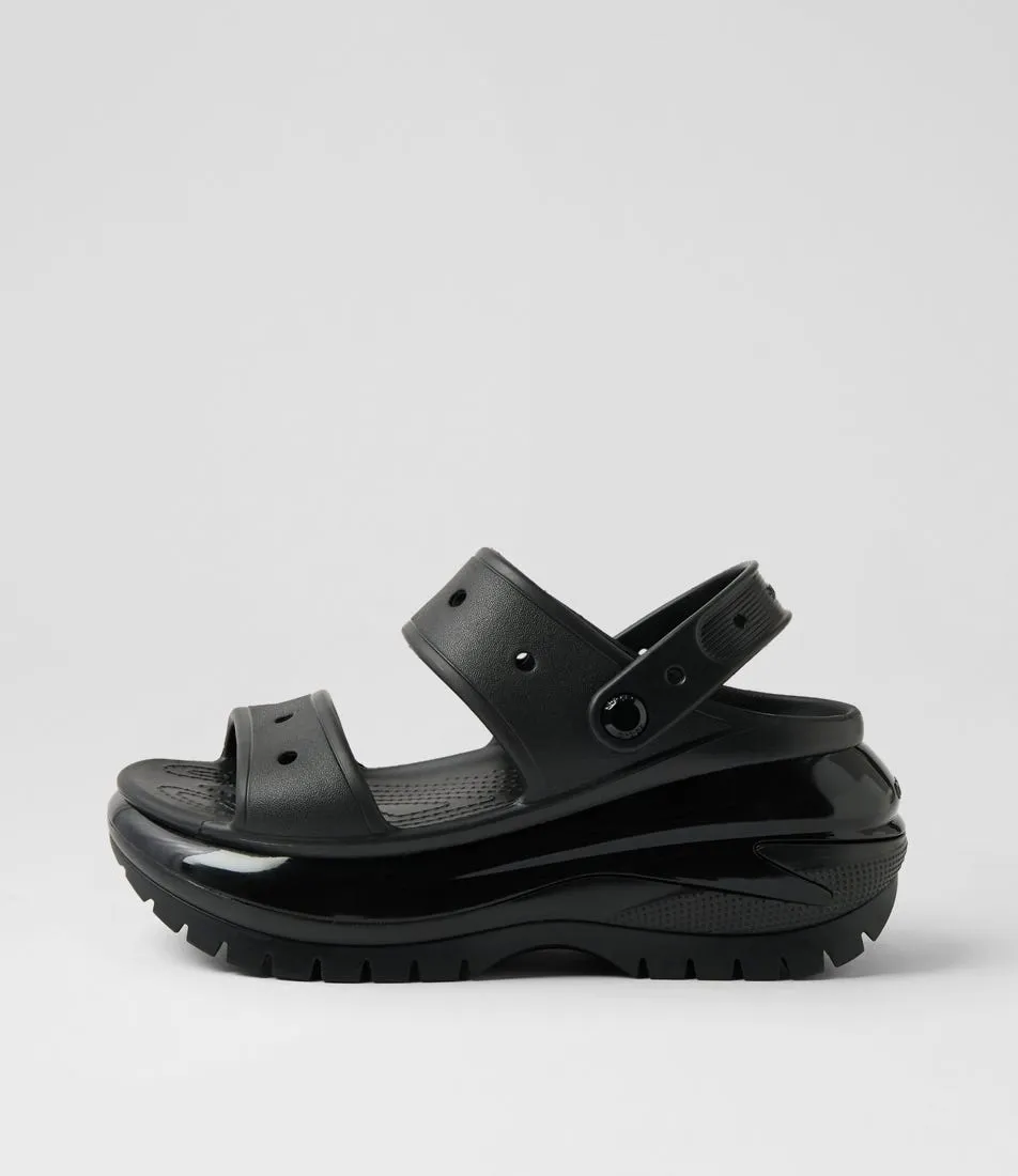 CROCS Mega Crush Sandal Black Croslite Sandals