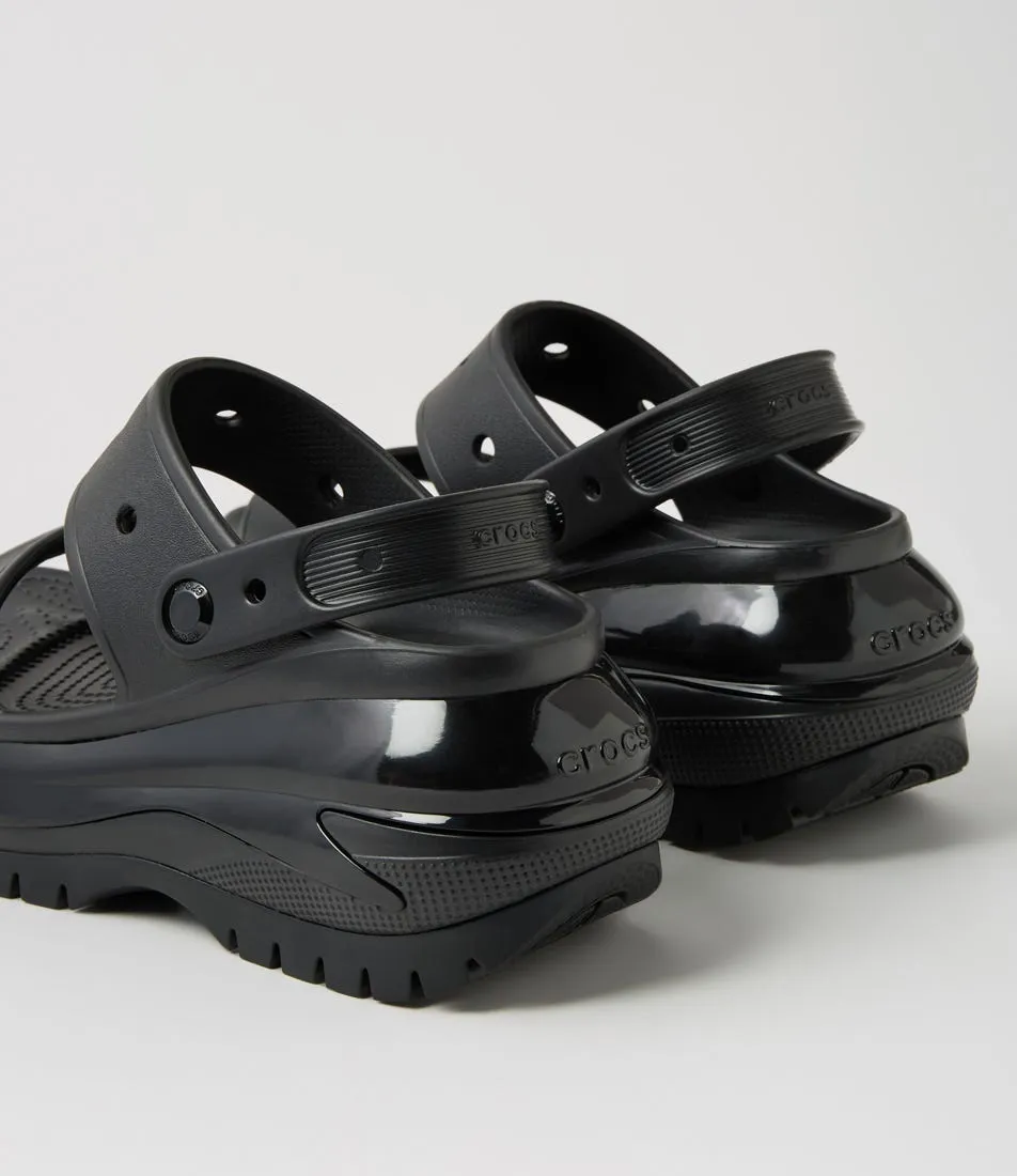 CROCS Mega Crush Sandal Black Croslite Sandals