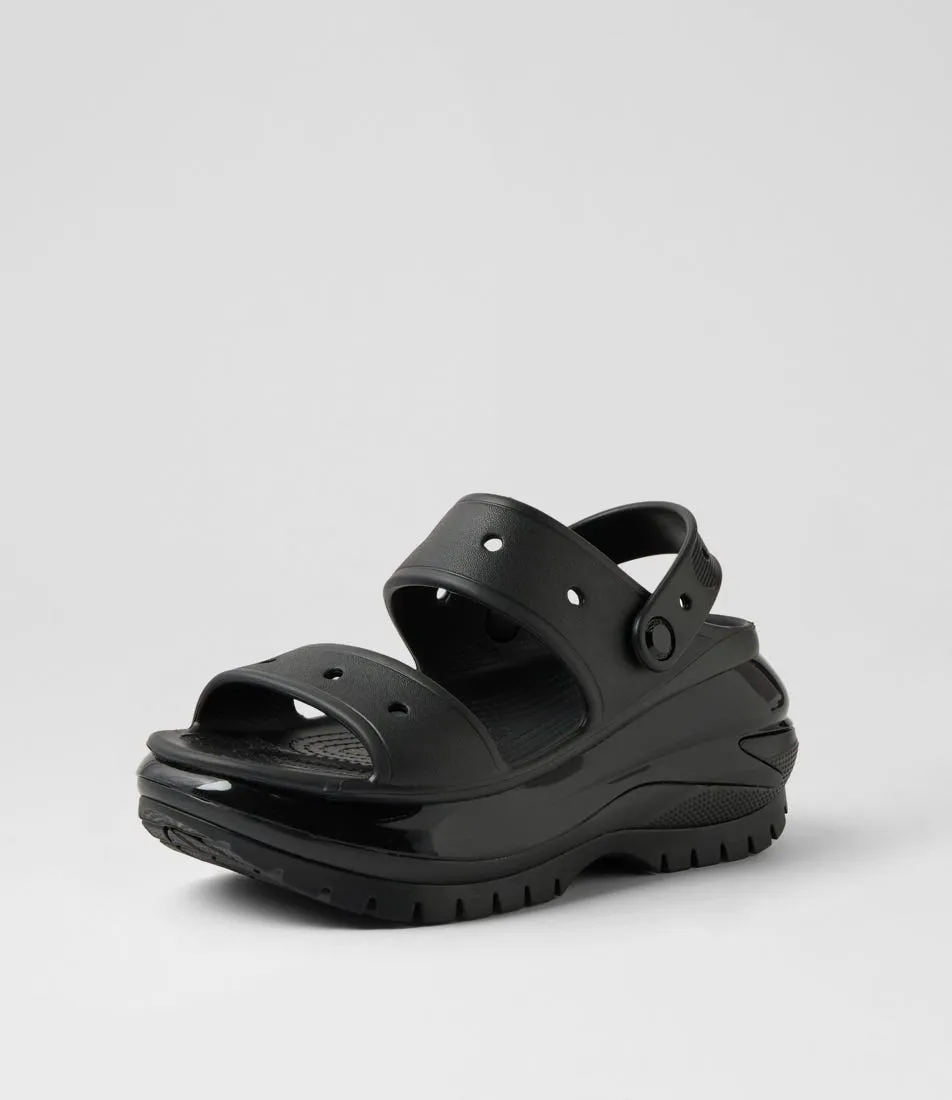 CROCS Mega Crush Sandal Black Croslite Sandals