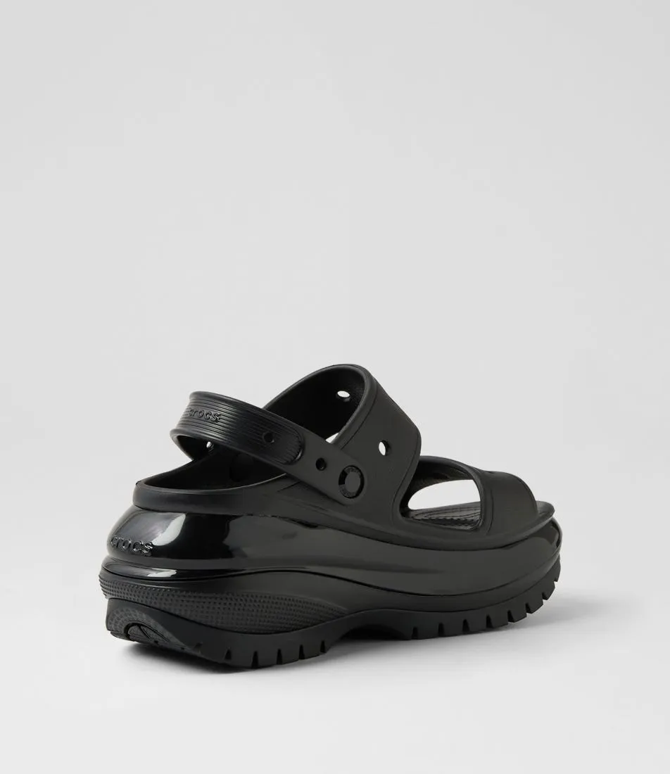 CROCS Mega Crush Sandal Black Croslite Sandals