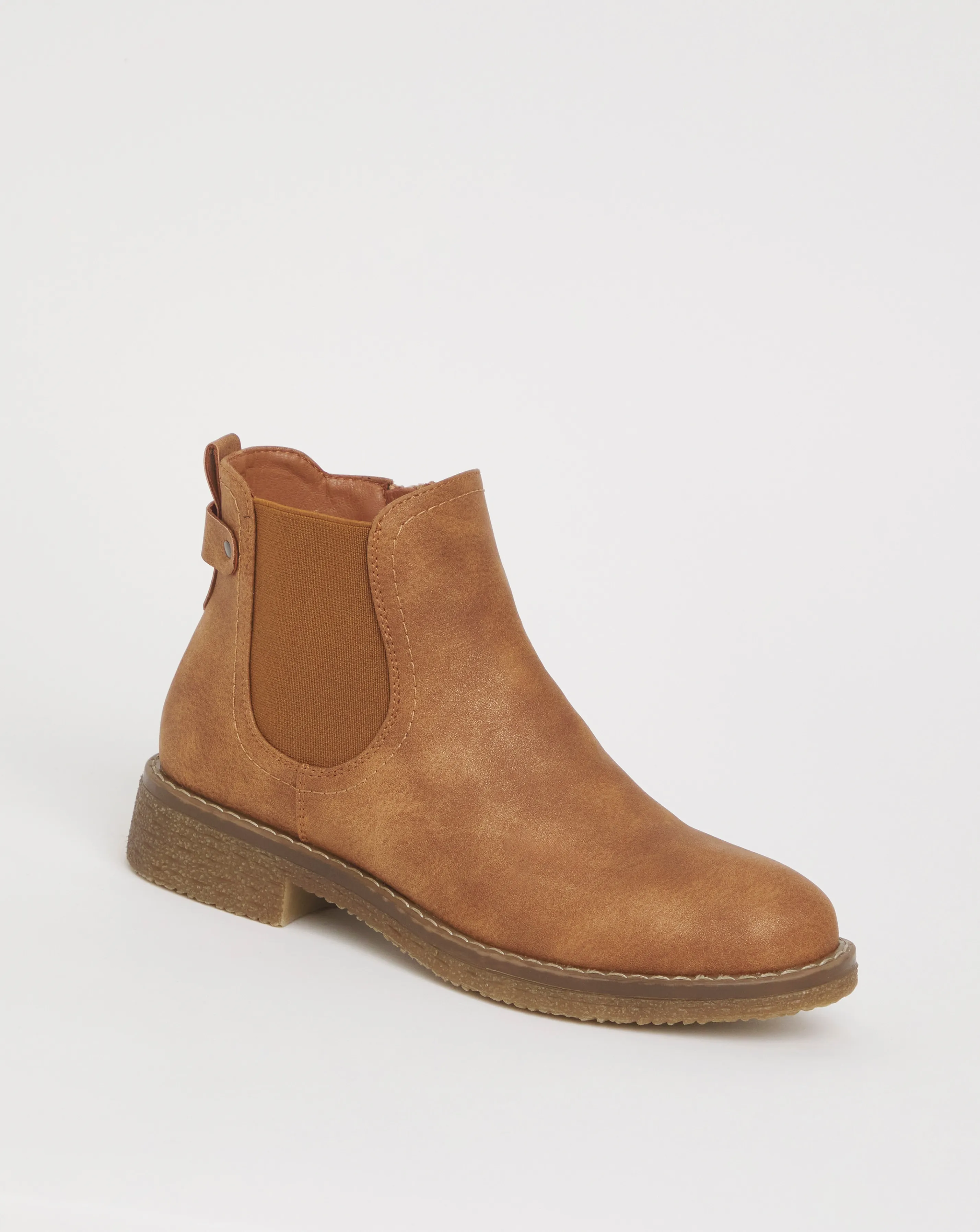 Cushion Walk Chelsea Boot Crepe Sole EEE Fit