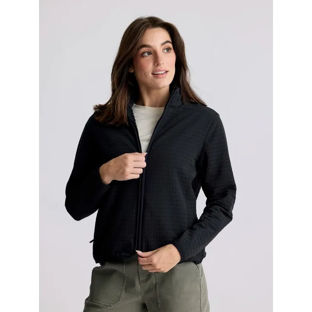 Free Fly Apparel - Women's Gridback Fleece Jacket