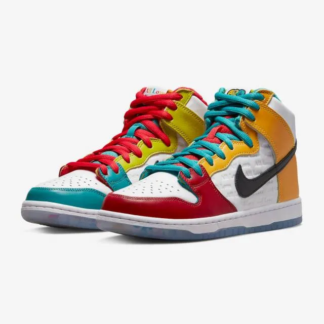 FroSkate x Nike Dunk High SB High (All Love No Hate/ Whi...