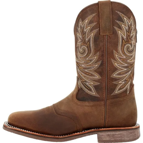 Georgia Boot Men's Carbo-Tec Elite Brown Waterproof Western Boot GB00525