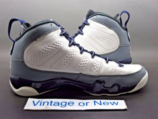 Girls Nike Air Jordan IX 9 Imperial Purple Retro GS 2012...