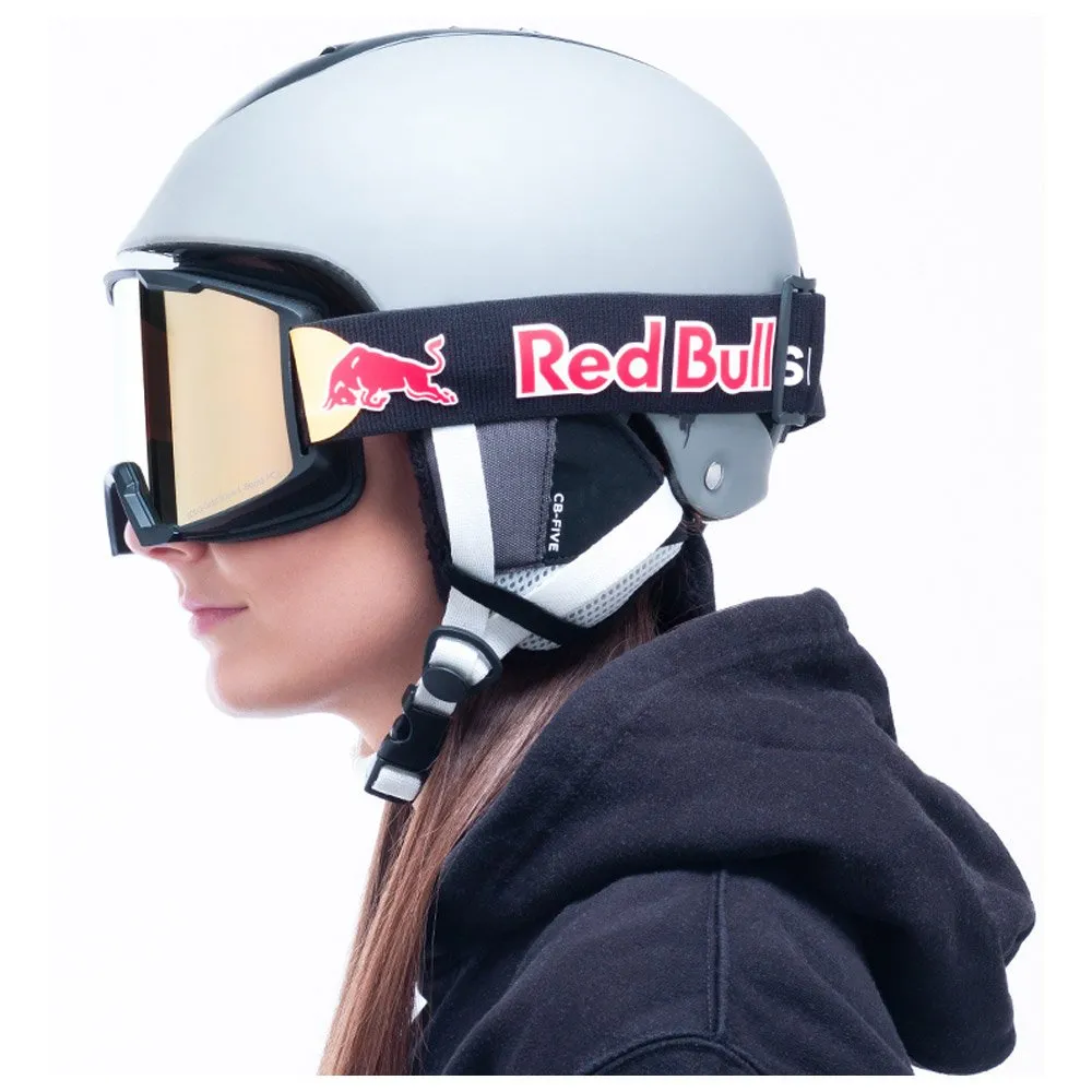 Goggles Red Bull Spect ---Solo Matt Black Brown Gold Mirror Snow