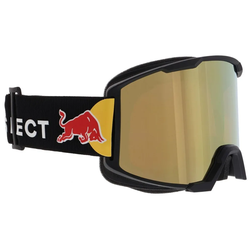 Goggles Red Bull Spect ---Solo Matt Black Brown Gold Mirror Snow