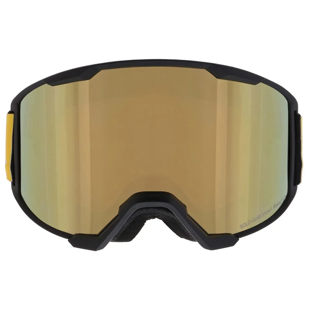 Goggles Red Bull Spect ---Solo Matt Black Brown Gold Mirror Snow