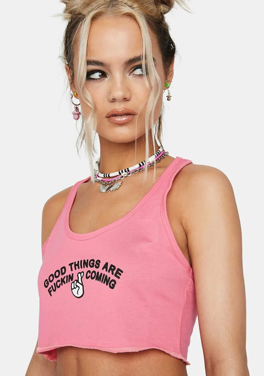 Good Things Crop Tank-