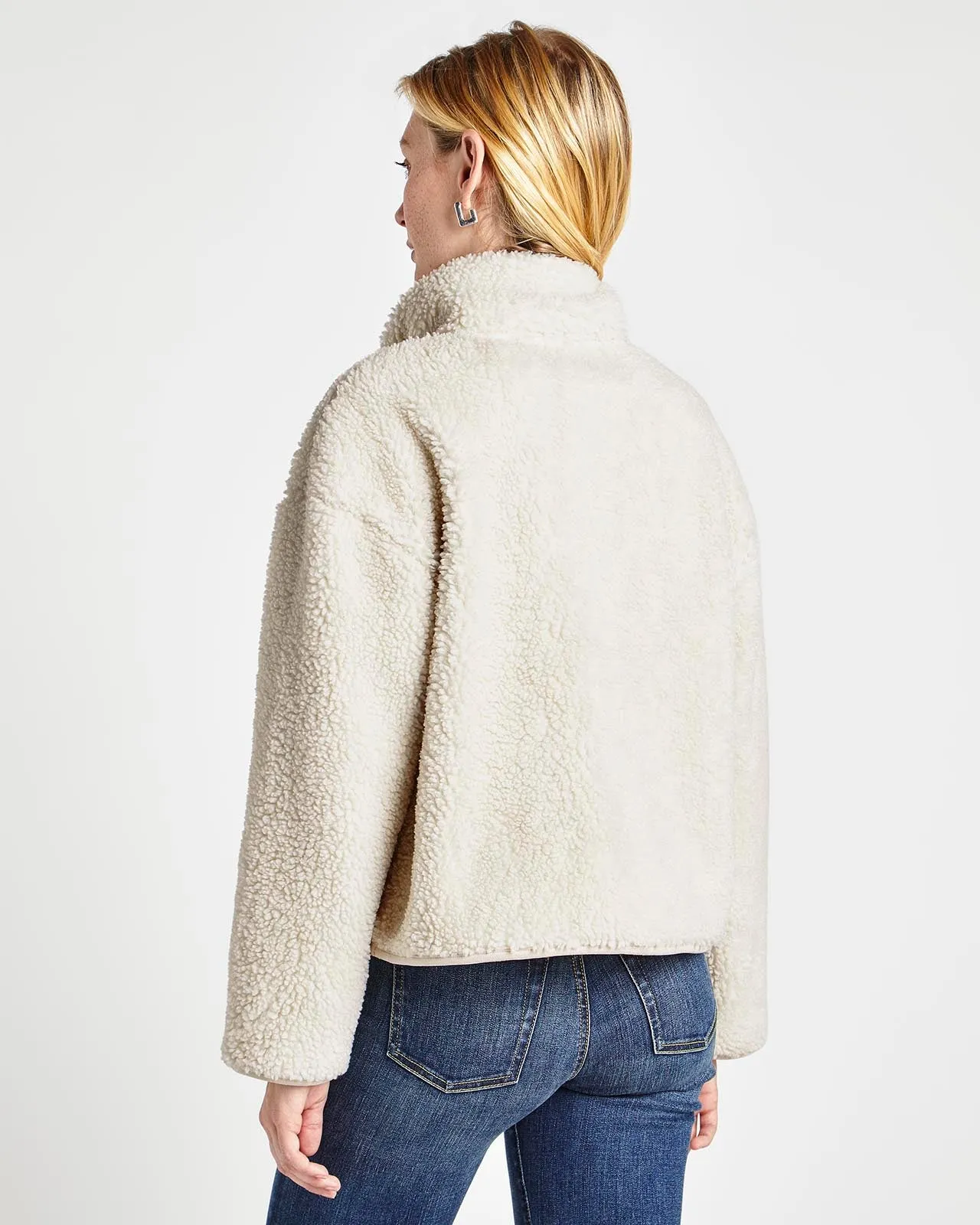 Half-Zip Sherpa Pullover